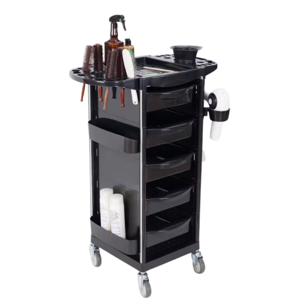 Plastic salon trolley