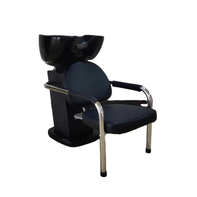 Modern black shampoo chair