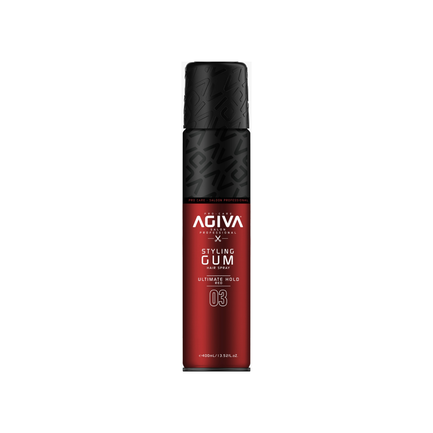 Styling Hair Spray Gum Ultimate Hold Red 03